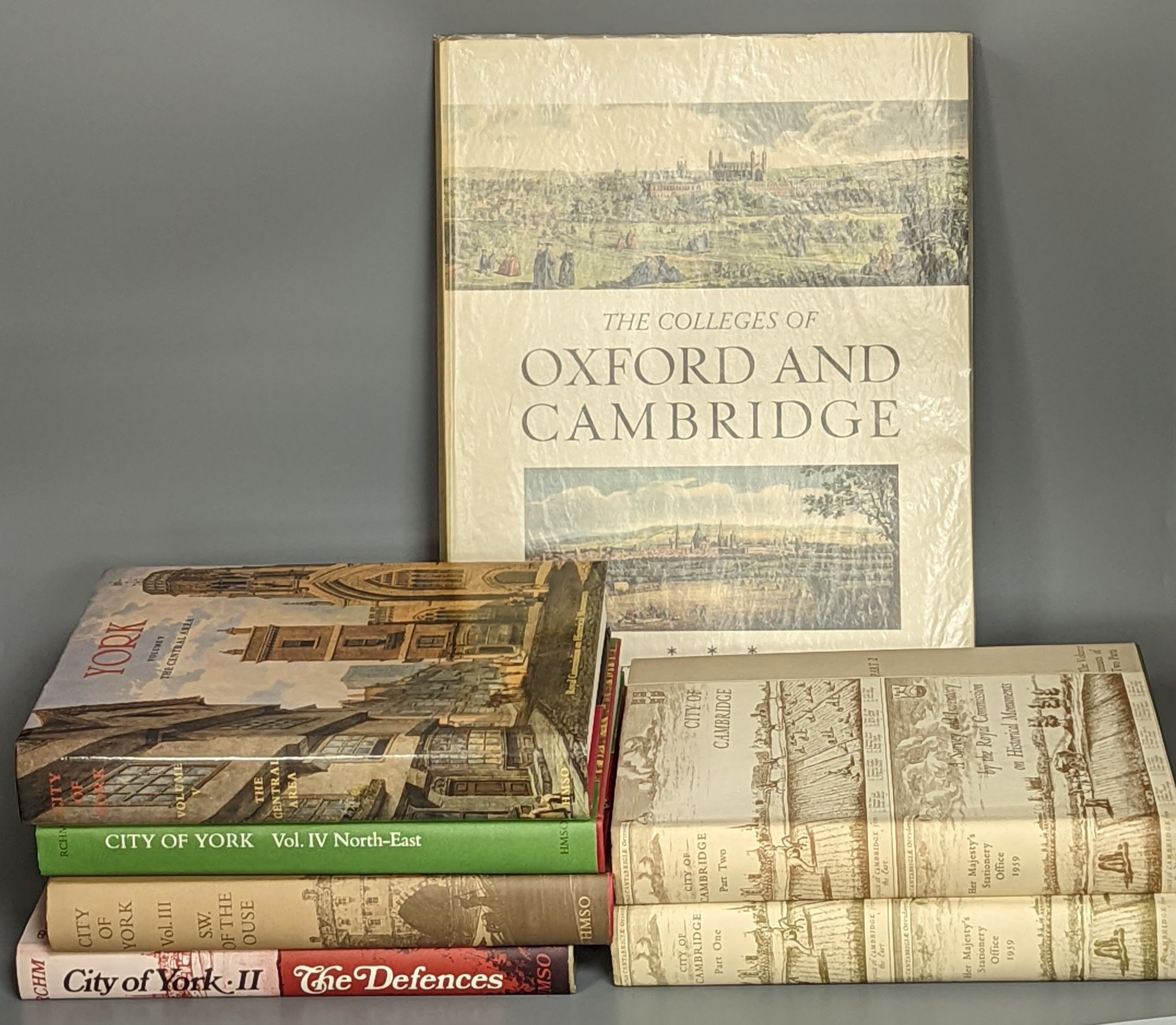 Seven books on City of York